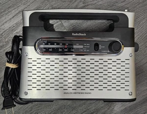 Vintage Radio Shack 12-889 AM/FM/WX Weather Portable Analog Radio-Works Great! - Picture 1 of 12