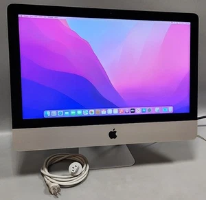 iMac 21.5" L 2015 Intel i5-5575R 2.80GHz 8GB RAM 1TB HDD MacOS Monterey - Afbeelding 1 van 10