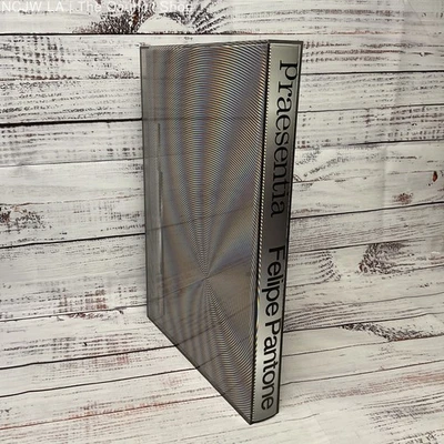 Felipe Pantone "Praesentia" Hard Cover Book W/ Slip Case Cut Paged AS-IS - Image 1 of 4