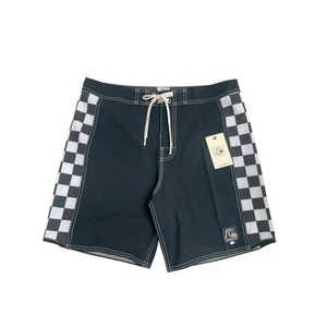 Quiksilver Men Original Arch 18" Board Short Swim trunks black Size 33 - Picture 1 of 5