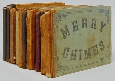 10 Small Oblong Hymnals Song Music Tune Books 1840-1868 - Image 1 of 4