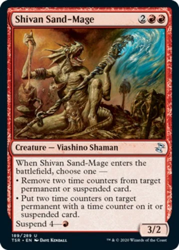 x1 Shivan Sand-Mage - Time Spiral Remastered - NM - MTG - Image 1 of 1