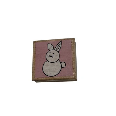 Easter Bunny Mounted Rubber Stamp Studio G Hampton Art Spring Ink Handmade Cards - Image 1 of 4