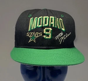 De colección Mike Modano Dallas Stars NHLPA AJD Hecho en EE. UU. SnapBack Raro - Imagen 1 de 11