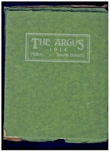 1914 Miller High School Yearbook , The Argus, Miller, South Dakota - Picture 1 of 17