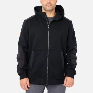 Brunt Abbigliamento da Lavoro The Shevlin HD Full-Zip 2XL Nero  - Foto 1 di 4