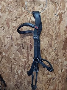 Easytrek UK gebisslose Komfort-Trense, anatomisch geformte Cob-Größe, schwarz. (Ref:330Y) - Bild 1 von 19
