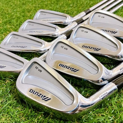 MIZUNO MP-30 Men's Golf Iron Set 8pcs Stiff Left-handed From Japan - Image 1 of 4