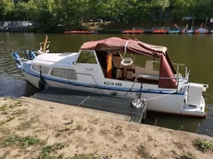 Kajütboot Stahlboot Verdränger 8,60 x 3,00 - Bild 1 von 7