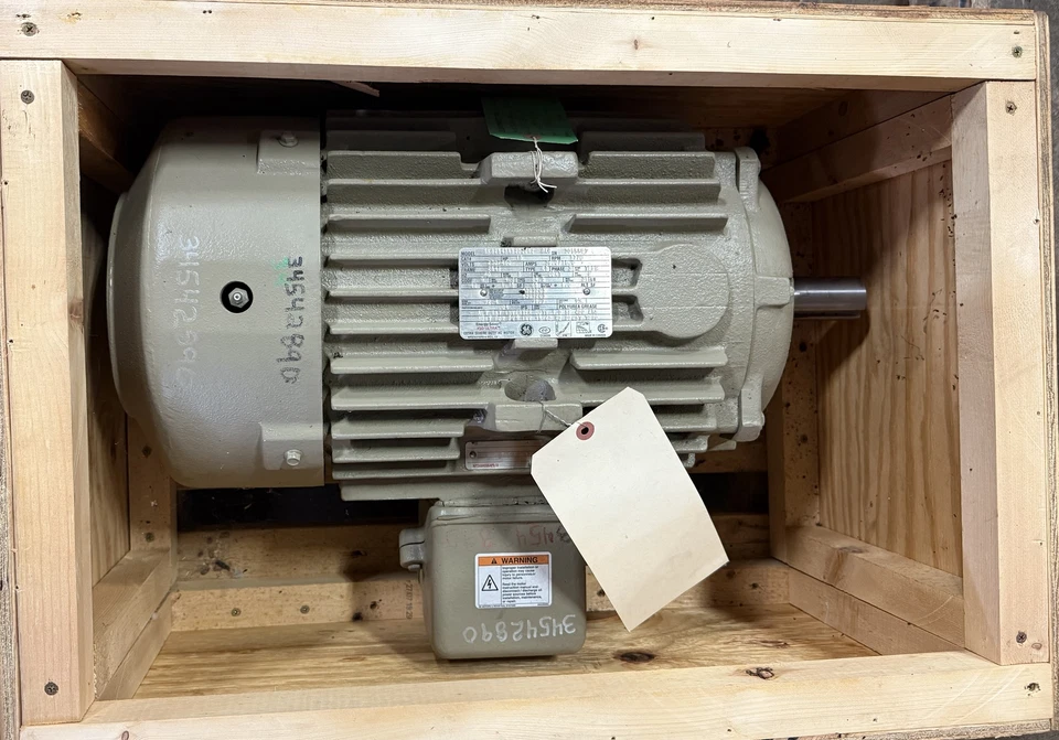 GE 5KS254SAB2020RZ 230/460 V AC 15 HP 1770 RPM Extra Severe Duty AC Motor - Image 1 of 4