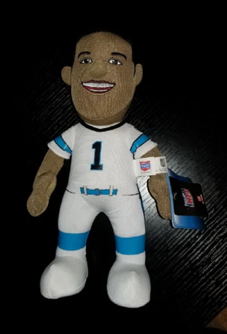 NWT Bleacher Creatures NFL Cam Newton 10” Plush Figure Carolina Panthers Cover