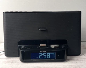 Sony Lautsprecher Dock - Radiowecker - iPod - iPhone - ICF-CS15iP Dream Machine 30-polig - Bild 1 von 5