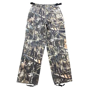 Whitewater Ducks Unlimited Pants Mens M Wetlands Camo Adjustable Waist Hunting - Picture 1 of 14