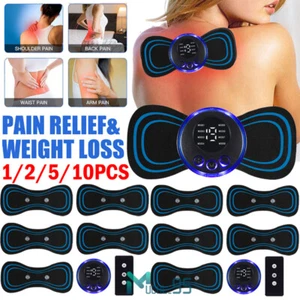Mini masajeador eléctrico de espalda y cuello EMS Estimulador muscular Parque - Imagen 1 de 26