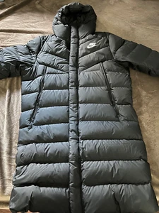 Nike Men's Sportswear Windrunner Down Fill Hooded Down Jacket - Picture 1 of 2