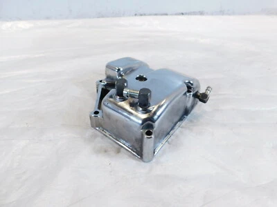 Cubierta superior de transmisión cromada ancha y súper deslizante Harley Davidson Dyna Low Rider Foto 1 de 4