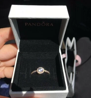 Pandora Ring 52 T1 Aler mit Rechnung  - Bild 1 von 4