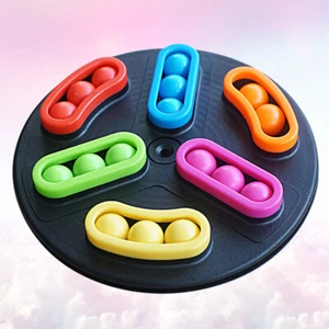 Toys De La Perle Tournante Enfant Jouet Labyrinthe Perles D'équilibrage - Photo 1/12