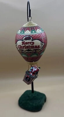 Lemax Christmas Village A Christmas Eve Balloon Ride Village Accessory 16" - Image 1 of 4