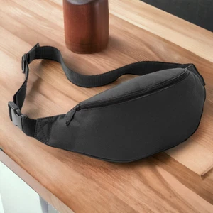 Gürteltasche mit Reißverschluss | Bauchtasche | Bag | Schwarz - Bild 1 von 2