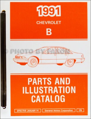 Catalogo Parti Illustrato Chevrolet Caprice Master Del 1991 - Immagine 1 di 2