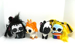 Lot of 4 LOL Surprise Dolls Figures Pets - Picture 1 of 2
