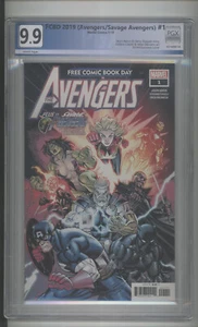 FCBD 2019 Avengers/SAVAGE AVENGERS #1 PGX 9.9 - Picture 1 of 2