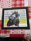 Valentino rossi.(the goat) mounted photo..10x8 inch 