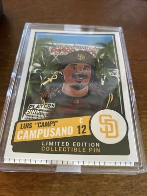 2024 San Diego Padres Player Pin Series Theme Luis Campusano - Image 1 of 2