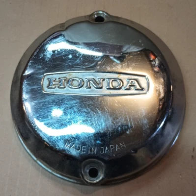 1969-1978 Honda CB750 F K & A points cover right side crankcase timing advancer - Image 1 of 4
