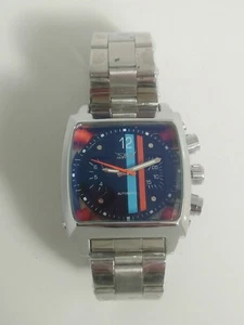 Sports watch Steve McQueen Le Mans Monaco race rally style gift with tag present - Picture 1 of 24