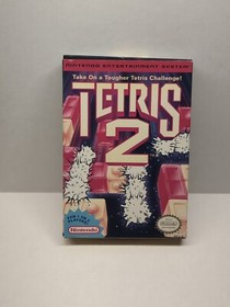Tetris 2 Nintendo Entertainment System NES *CIB, EXCELLENT CONDITION*