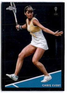 2021 Topps Chrome #99 Chris Evert  Tennis Trading Card 