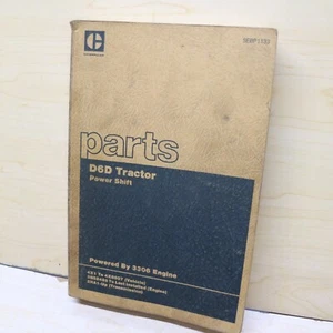 CAT Caterpillar D6D Tractor Dozer Crawler Parts Manual book catalog 4x series - Picture 1 of 6
