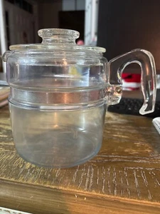 Vintage PYREX Flameware Coffee Pot Percolator - 7756B - Picture 1 of 4