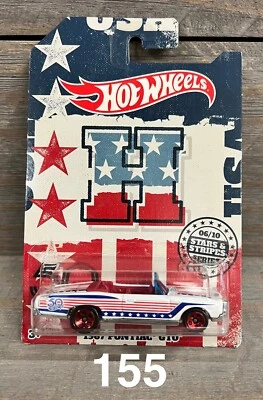 Pontiac GTO 1967 convertible estrellas rayas xploraf 155 Hot Wheels Foto 1 de 3