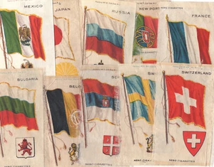 15 ~ OLD FLAG TOBACCO SILKS ~ NEBO CIGARETTES ~ med 3" x 5" ea.~ FREE SHIP TS11 - Picture 1 of 5