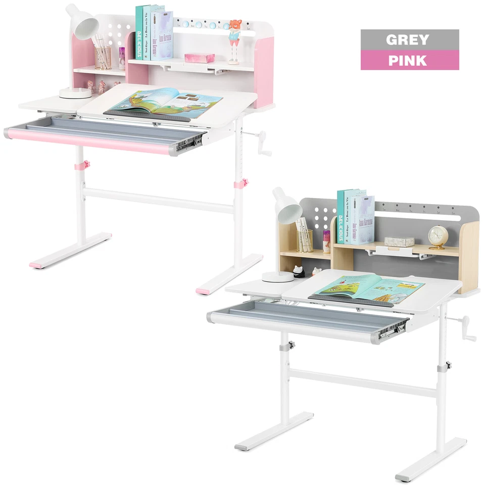 JOYLDIAS Höhenverstellbarer Kinderschreibtisch, Studiertisch für Kinder 2 Farbe - Bild 1 von 1