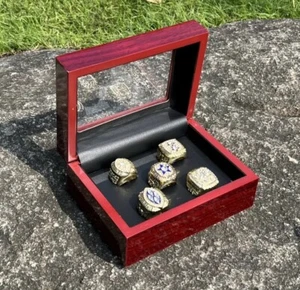 5 Super Bowl Rings Championship Dallas Cowboys size 11 Display - Picture 1 of 4