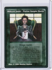 Millicent Smith - Puritan Vampire Hunter Jyhad V:TES VTES Vampire CCG - Picture 1 of 2