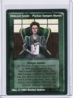 Millicent Smith - Puritan Vampire Hunter Jyhad V:TES VTES Vampire CCG - Image 1 of 2