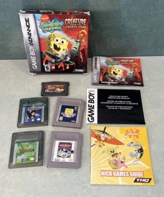 SpongeBob SquarePants: Creature from the Krusty Krab Nintendo GBA/ And More - Image 1 of 4