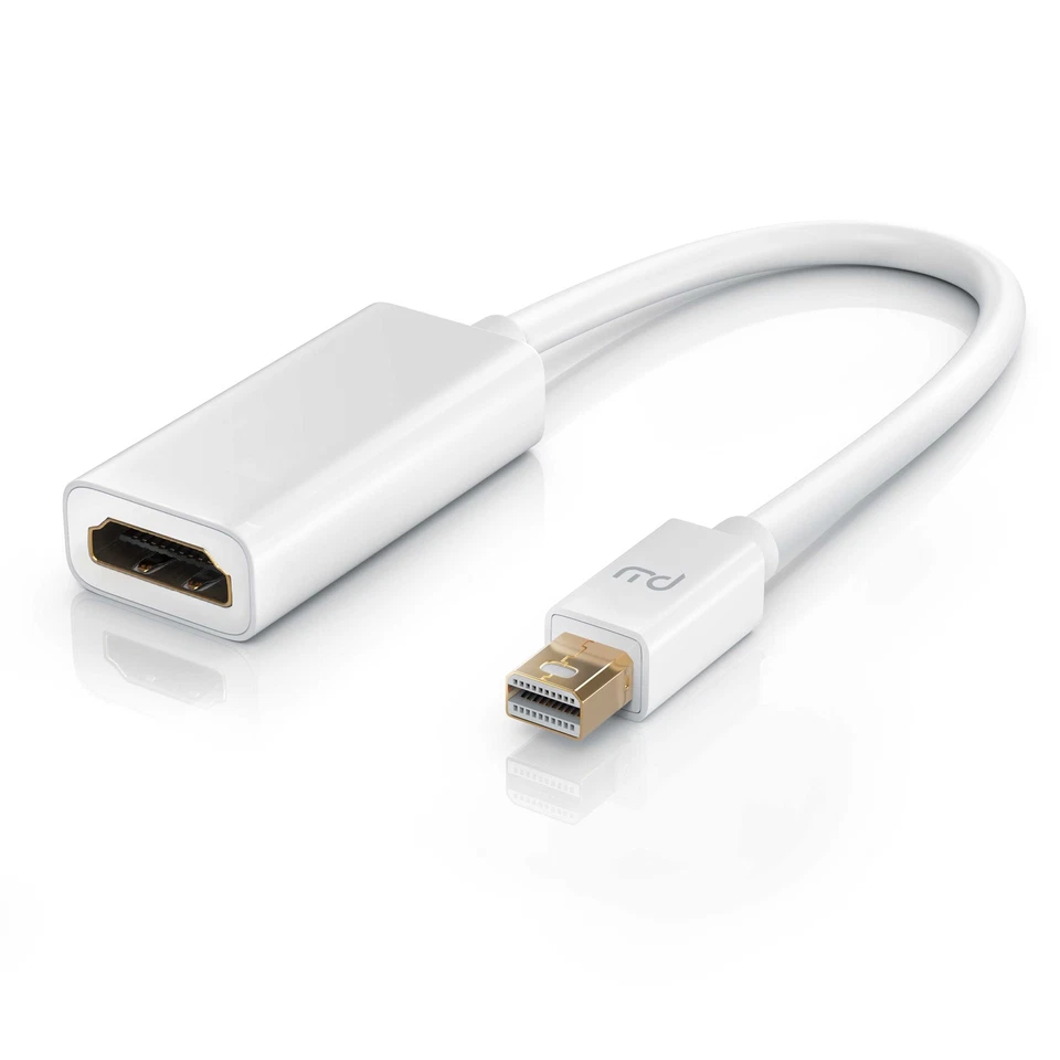 Primewire – 4k Mini DisplayPort zu HDMI-Konverterkabel UHD 60Hz Weiß - Bild 1 von 4