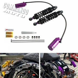 For Harley Road Glide Road King Street Glide 1990-24 Reservoir Suspension Shocks - Picture 1 of 11