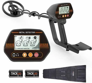 Metal Detector, 3 Modes Adjustable Waterproof Detectors (24"-45") with Larger Ba - Picture 1 of 8