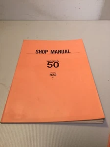 HONDA 50 PC50 Shop manual LOOK!!!!!!!!!!Make offer!!!!!! free shipping!!!!!!!!! - Picture 1 of 12