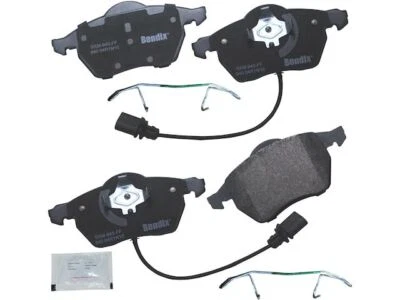Para 2000-2005 Volkswagen Passat conjunto de pastilhas de freio dianteiro Bendix 85377TS 2001 2002 - Imagem 1 de 2
