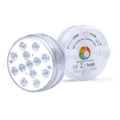LED Poolbeleuchtung Garten Innen Außen Unterwasserlicht Magnet RGB 2er Set - Bild 1 von 4