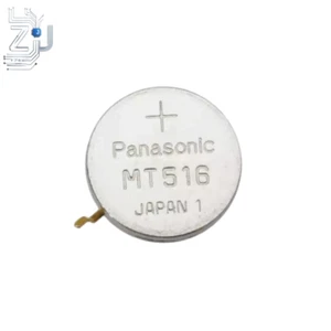 MT516 Panasonic 1.5V Botón Batería Recargable Alimentado por Luz Reloj Batería 1PC - Imagen 1 de 7