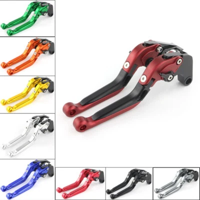 Palanca de freno de embrague plegable extensible apta para Aprilia Dorsoduro 1200 2010-2016 Foto 1 de 4